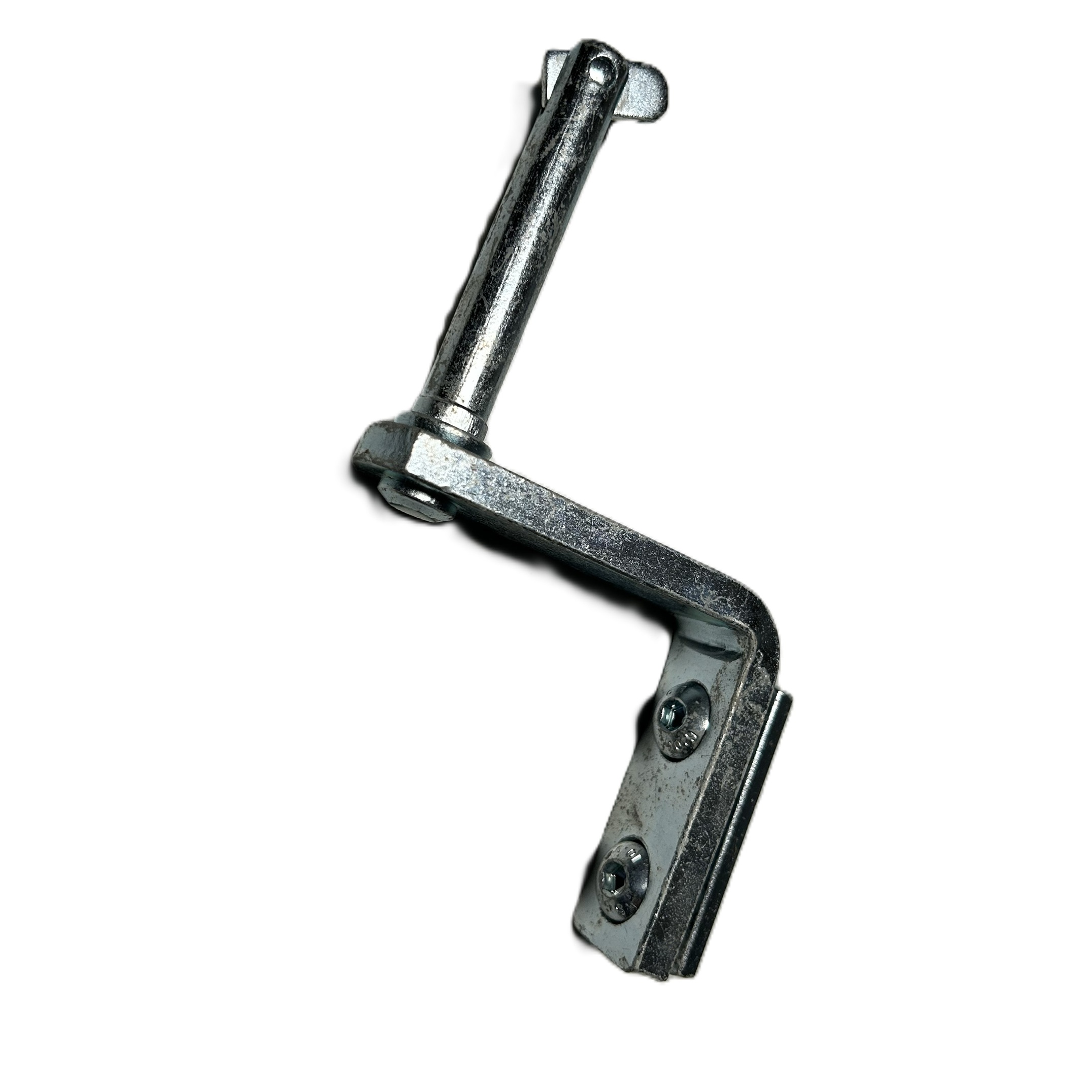 Scharnier Komplett  - 71 / 70 mm - mit Sicherungsplatte