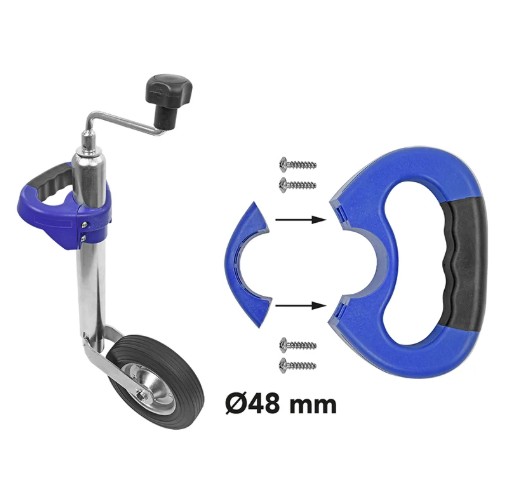 Rangiergriff für Stützrad