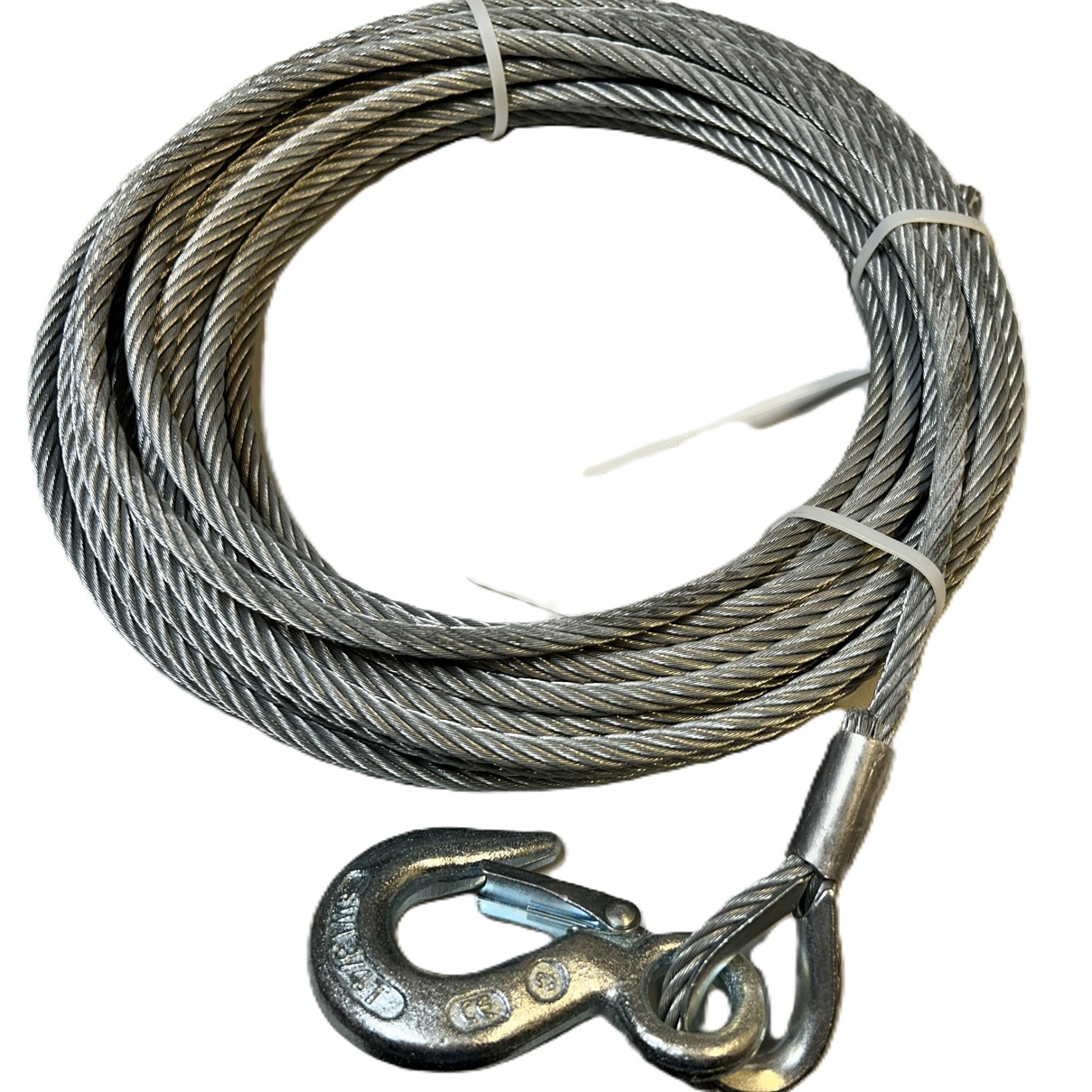 Windenseil mit Haken - 8mm - 15.0m