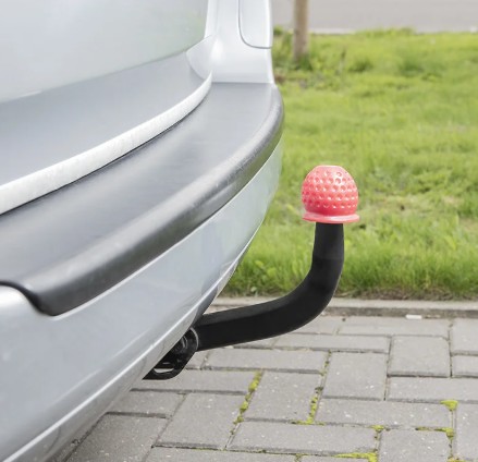 Abdeckkappe Golfball-Form ROT